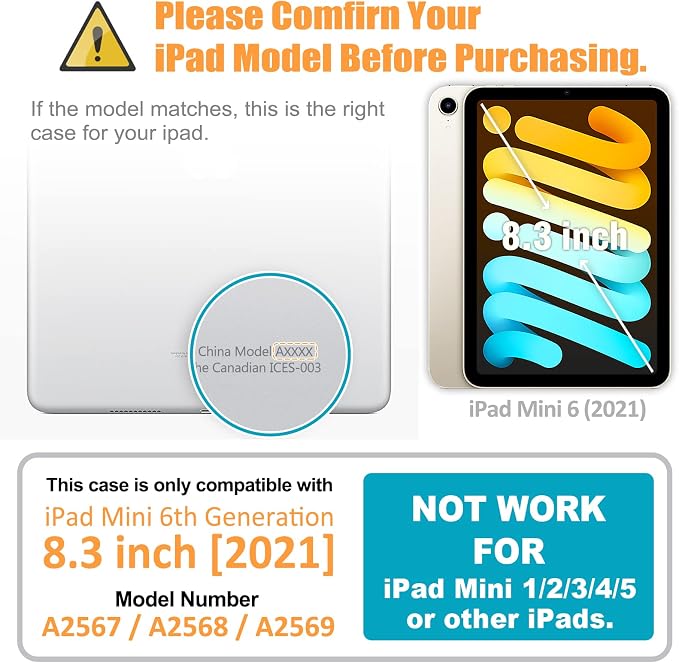 SEYMAC for iPad 9th/8th/7th Generation Case 10.2 2021-2019 Full-Body Shockproof Protective Case with Screen Protector Rotating Stand/Handle/Shoulder Strap for iPad 10.2 Blue/Black