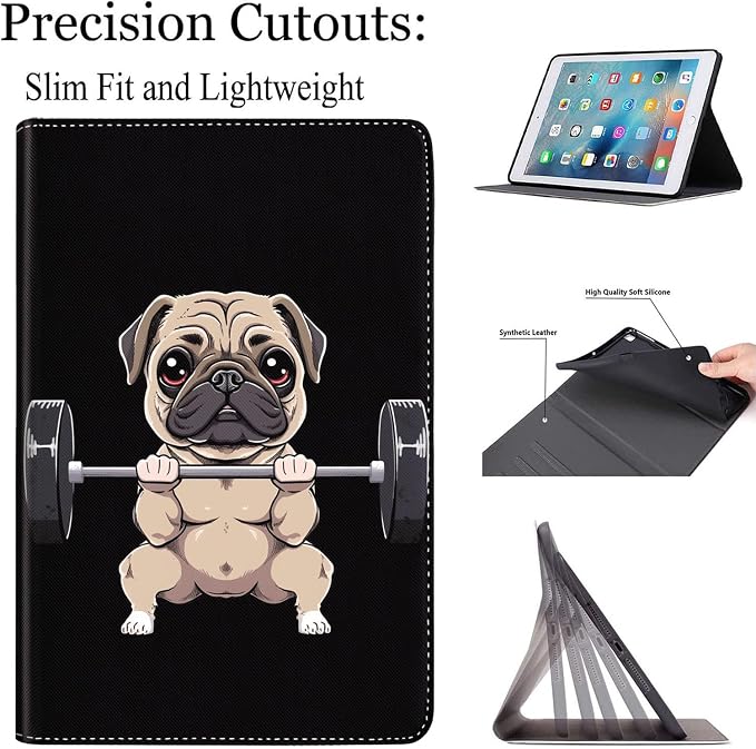 Case for Samsung Galaxy Tab S10 FE Plus 5G Multi-Angle Stand Smart Cover Shockproof with Auto Wake/Sleep for Galaxy Tab S10 FE+ 13.1 Inch (SM-X620/SM-X626B) 2025 Magic Mushrooms Fungus