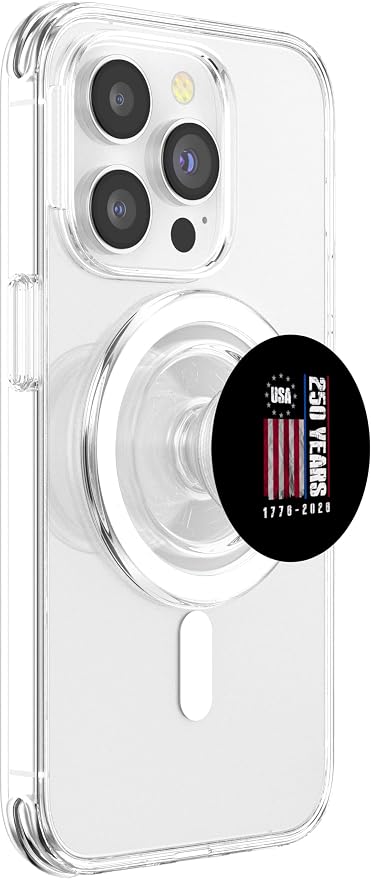 250 Years America Anniversary 250th Independence Day Freedom PopSockets PopWallet for MagSafe