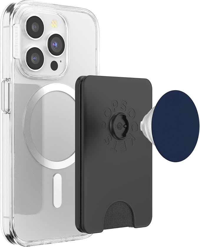 Navy Blue PopSockets PopGrip for MagSafe