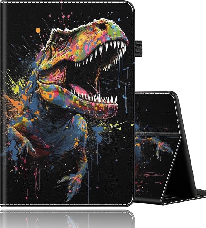 Case for All-New Amazon Kindle Fire HD 8 &amp 8 Plus Tablet (12th Generation/10th Generation 2022/2020 Release) 8 Durable Shockproof Protective Cover，Pug Weightlifting