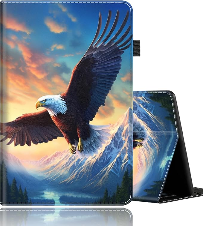 Case for All-New Amazon Kindle Fire HD 8 &amp 8 Plus Tablet (12th Generation/10th Generation 2022/2020 Release) 8 Durable Shockproof Protective Cover，Blue Dragon