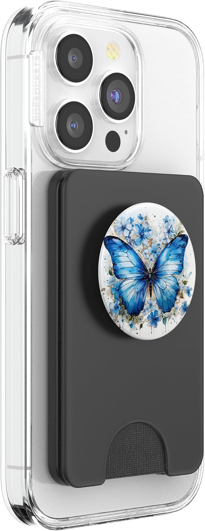 Butterfly Aesthetic Butterflies Nature Blue PopSockets Adhesive PopGrip