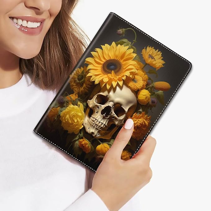 Case for iPad (A16) 11th Generation 11 Inch 2025 / iPad 10th Generation 10.9 Inch 2022 Ultra-Thin Multi-Angle Protective Cover with Auto Sleep/Wake A Dark Horse
