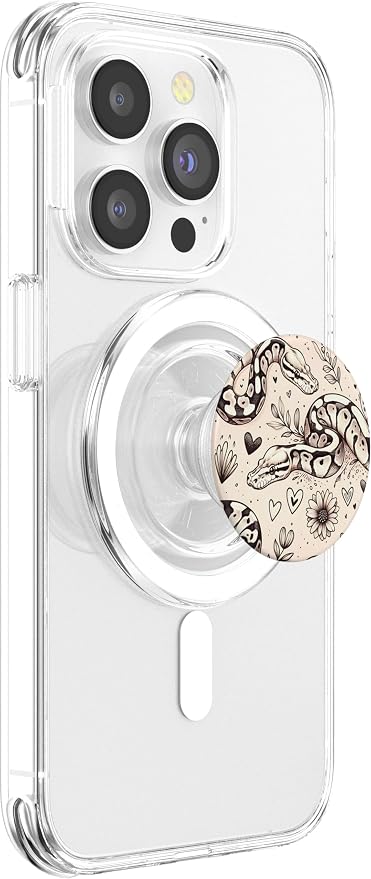 Snake Pattern Ball Python PopSockets PopGrip for MagSafe