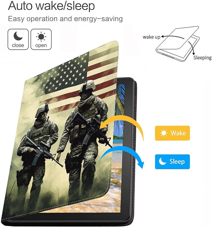 Case for iPad (A16) 11th Generation 11 Inch 2025 iPad 10th Generation 10.9 Inch 2022 Adjustable Stand Auto Wake/Sleep Smart Leather Case African American Black Girl