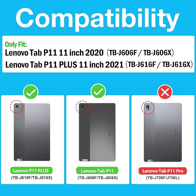 for Lenovo Tab M11 2024Moto Pad 2026 CaseLenovo Idea Tab 11 2025 - Blue
