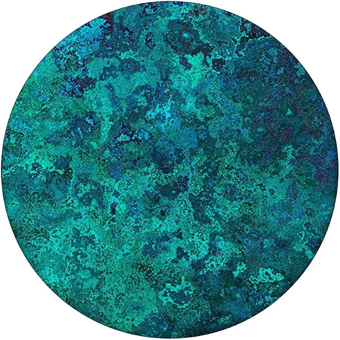 Teal Green Blue Turquoise Abstract Art PopSockets Adhesive PopGrip