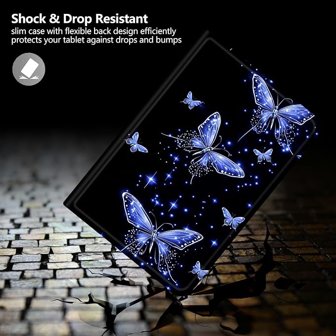 Case for Amazon Fire 7 Tablet 2019/2017 Release 9th/7th Generation PU Leather Smart Protective Cover with Auto Sleep/Wake for Fire 7 2019Beautiful Sunset