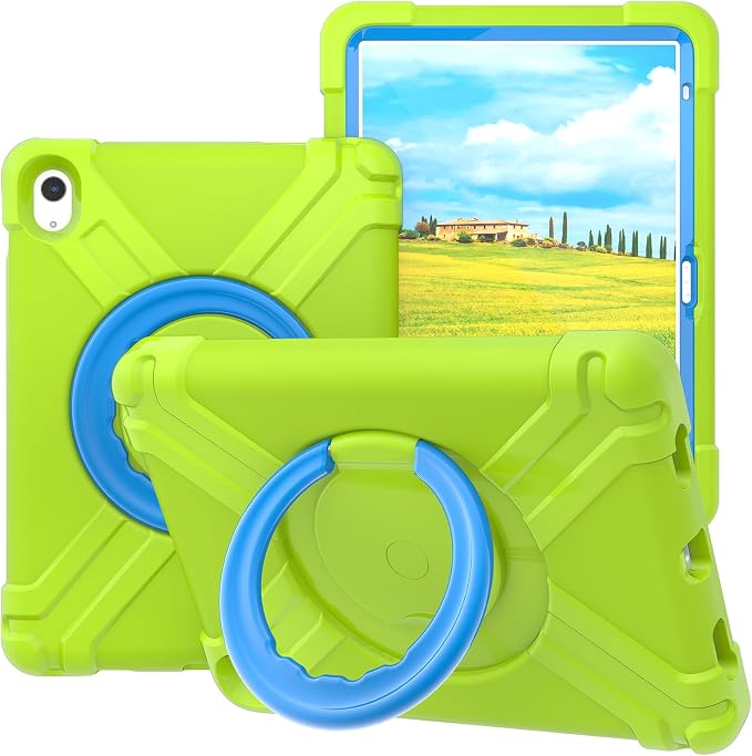 AKABEILA Compatible with Amazon Fire HD 8 2020/2022 Tablet Case，Rugged Kids Case with Stand Lightweight Shockproof Kids Friendly Tablet Cover Black