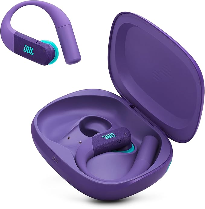 JBL Endurance Peak 4 - True Wireless Noise Cancelling Sport Earbuds Up to 48Hrs Total Playback Water &amp dust Proof (IP68) Secure fit with TwistLock™ Design &amp 6 mics for Perfect Calls (Black