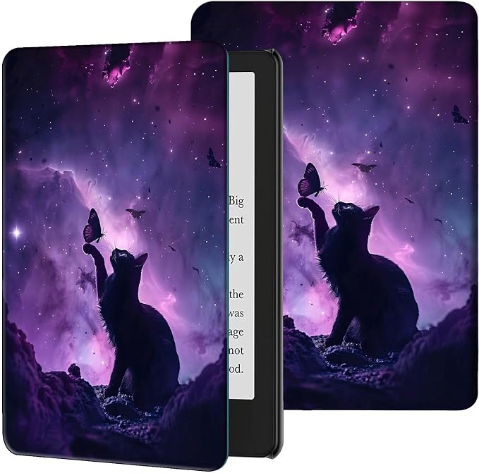 Case for 10.2 Kindle Scribe (2024/2022 Release) Slim PU Leather Lightweight Adjustable Stand Smart Shell Cover with Auto Wake/Sleep for 10.2 Amazon Kindle Scribe E-ReaderA Dog