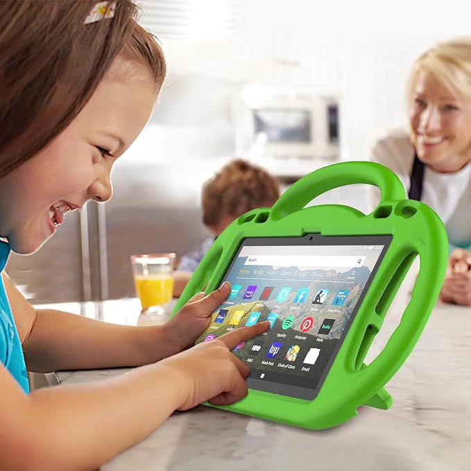 Kid-Proof Case for 8 Inch Tablet(12th/10th Generation 2024/2022/2020 Release) - Durable Shockproof Protective Cover with Shoulder Strap for 8 Plus Tablet Not for iPad Samsung Tablet Black