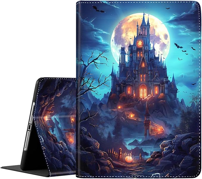 Case for New iPad (A16) 11th Generation 11 Inch 2025for iPad 10th Generation 2022 10.9 Inch Multi-Angle Stand Smart Cover Shockproof with Auto Wake/Sleep ，Starry Sky