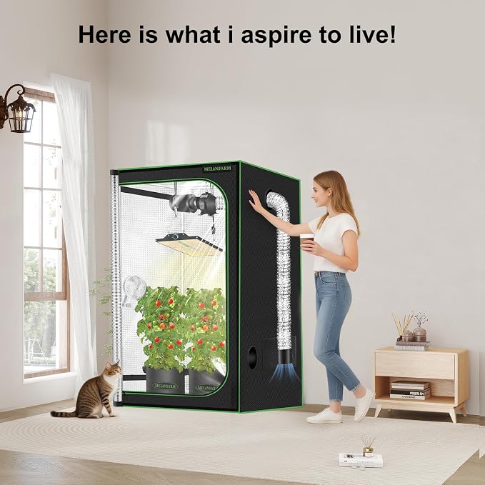 MELONFARM 4 Inch Air Carbon Filter Smelliness Control
