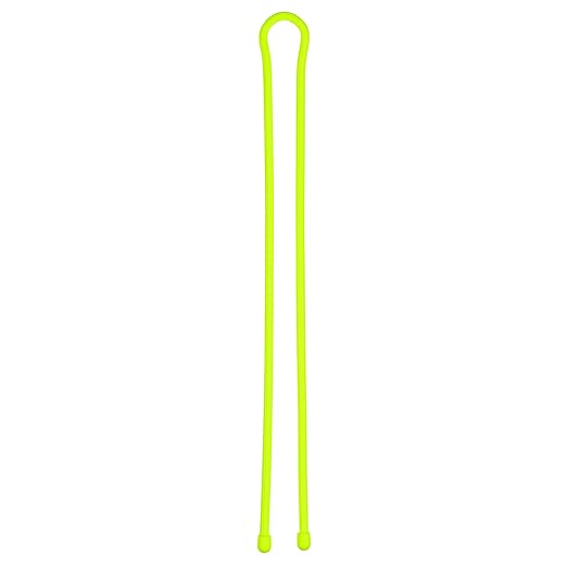 Nite Ize GT32-2PK-33 Gear Tie, 32" - 2-Pack, Neon Yellow, 2 Count