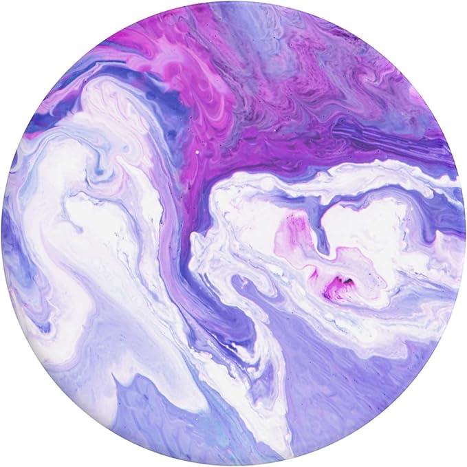PopSockets Phone Grip with Expanding Kickstand, Adhesive Grip - Lavender Flow
