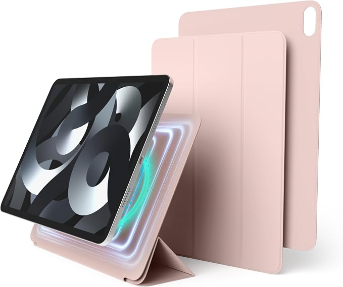 elago Case for iPad Air 11(M4 M3 M2) 5th 4th / Pro 11(1st) - iPad Case with Magnetic Attachment to Metal Compatible with Apple Pencil and elago’s Pencil case (Blue)