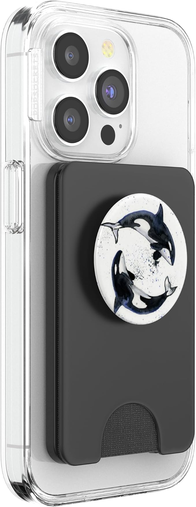 Orcas Rescue I Love Orcas Killer Whale Activist PopSockets Adhesive PopGrip