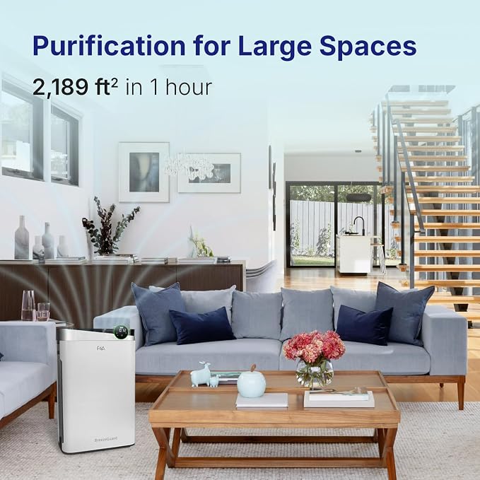 RIA Smart Air Purifier BreezeGuard 2-in-1