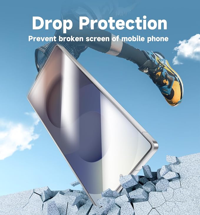 MAGIC JOHN 2 Pack for Samsung Galaxy S25 Ultra Tempered Glass Screen Protector Bubble Free Easy Installation Auto Dust-Elimination