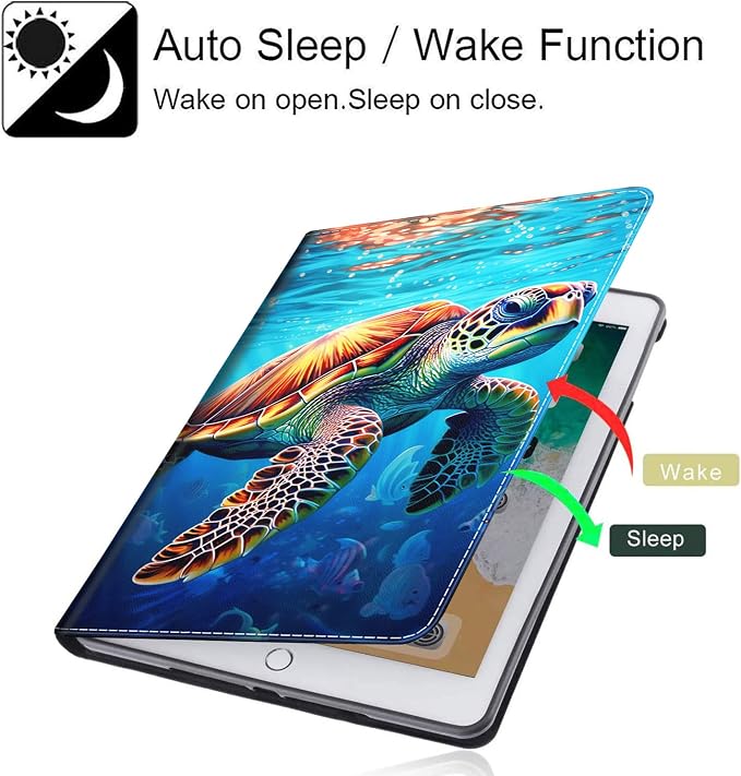 Case for 7 All-New Kindle Paperwhite 12th Gen 2024 &amp Kindle Colorsoft Signature Edition (2024 Release) PU Leather Folio Cover with Auto Wake/Sleep ，Blue Dragon