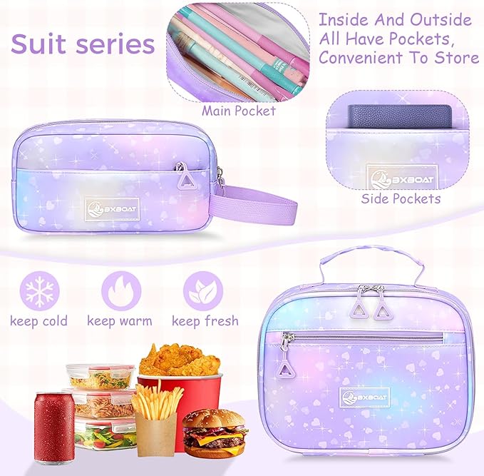 Kids Backpacks for Girls - Cute Girls Backpack for Elementary, Middle and High School Students - 18" School Bookbag
