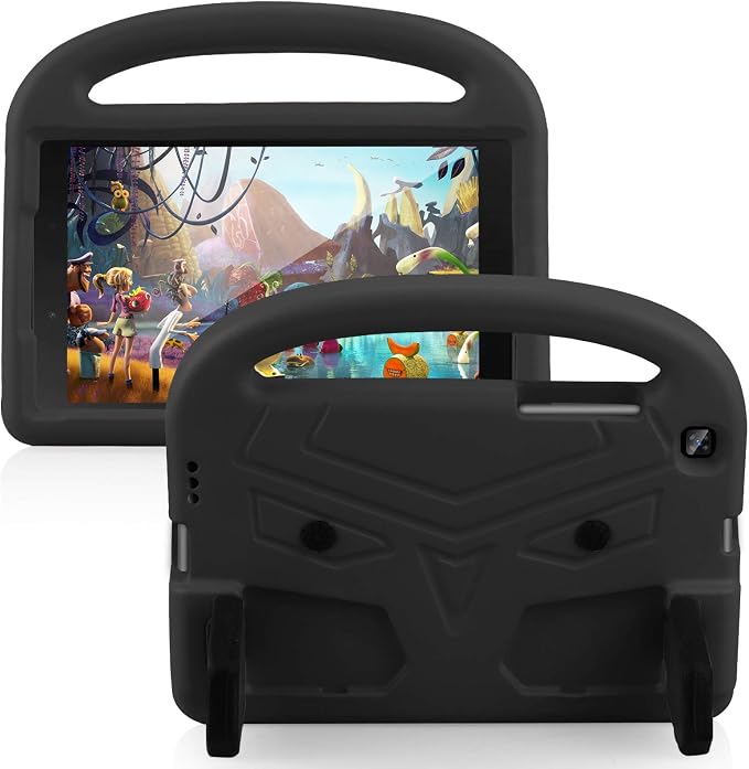 Kids Case for Samsung Galaxy Tab A 8.0 (2019) SM-T290/SM-T295 Techcircle Kid Child Safe Shock Proof EVA Rugged Protective Handle Stand Case for Galaxy Tab A 8.0 SM-T290/SM-T295 Tablet Black