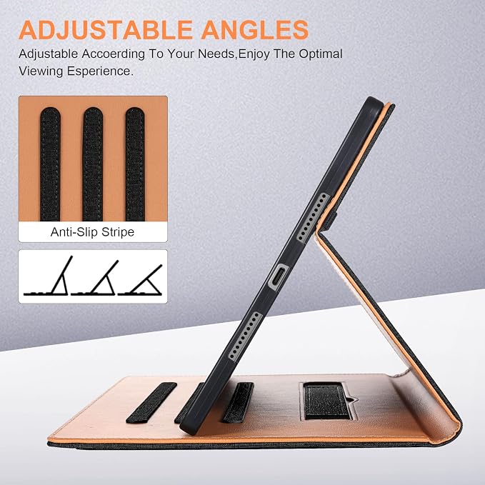 for Lenovo Idea Tab 11 Case with Pen Holder Shockproof Cover for Moto Pad 2026 Tablet Case TB336FUBlack