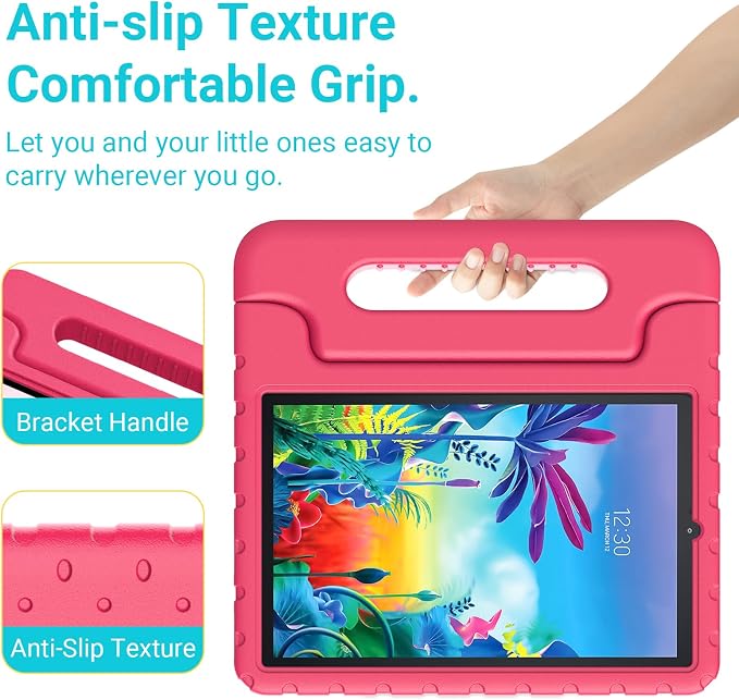 Kids Case for Lg G Pad 5 2019 Shockproof Stand Blue | Shockproof Lightweight EVADesign for LG G Pad 5 10.1 Tablet 11Inch 2019 Released (LM-T600 )Kid-Proof Protection Cover