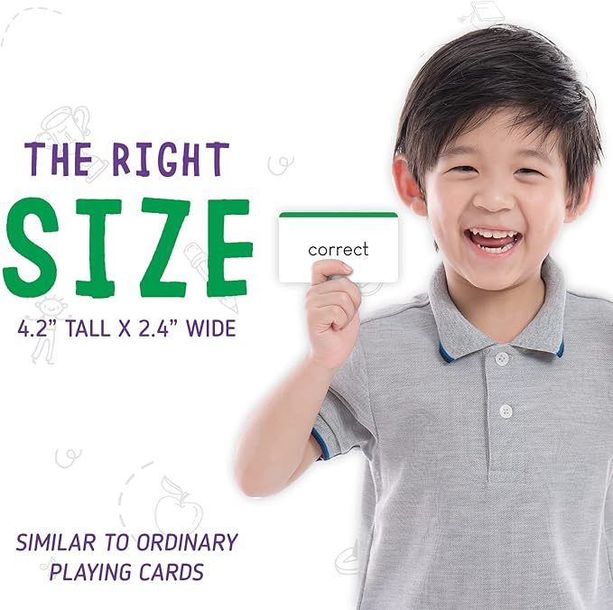 Merka Sight Words Flash Cards - Level D, 150 Cards - High-Frequency Word Practice for 1st Grade Reading & Homeschool Support