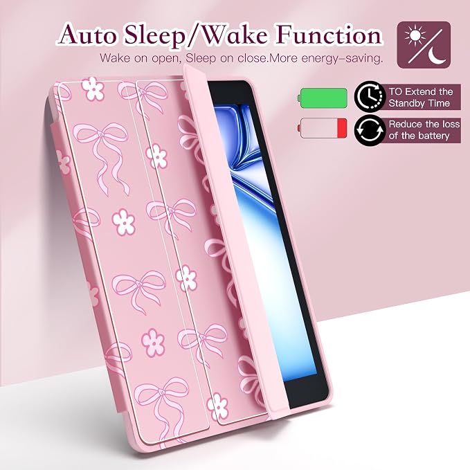 CISSOOK Compatible with iPad 9th/ 8th/ 7th Generation Case 10.2 Inch (2021/2020/2019 Release) Protective Shell with Pencil Holder Astronaut
