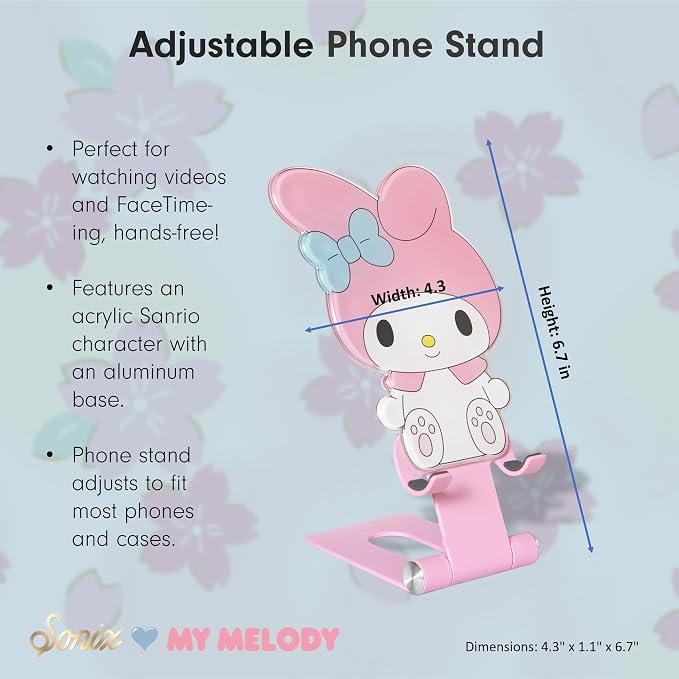 Sonix x Sanrio Character Phone Stand | Adjustable Cell Phone Holder Desk Stand Dock | Badtz Maru