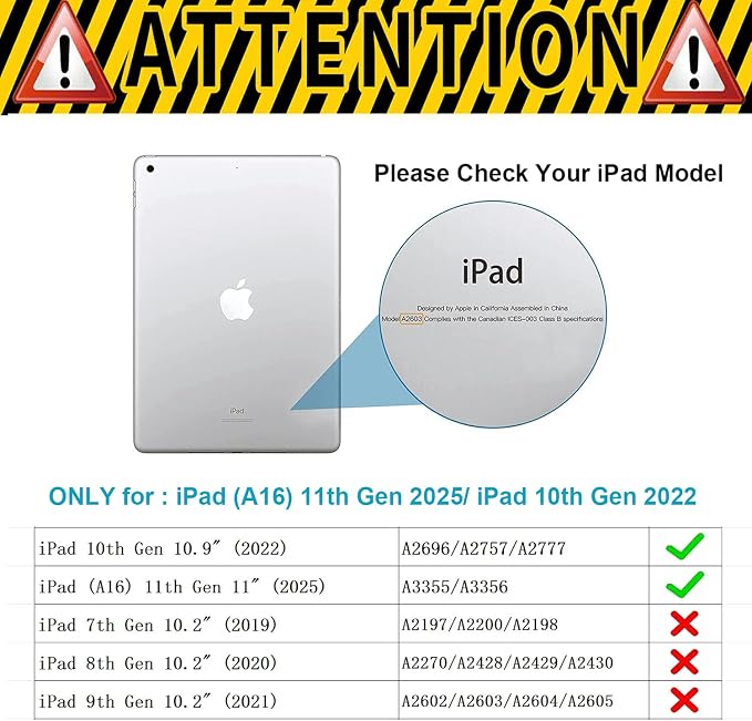 Case for iPad (A16) 11th Generation 11 Inch (2025) for iPad 10th Generation Case 10.9 Inch (2022)Slim Shockproof Shell PU Leather Stand Cover w/Auto Sleep Wake-American Eagle Rebirth of Fire