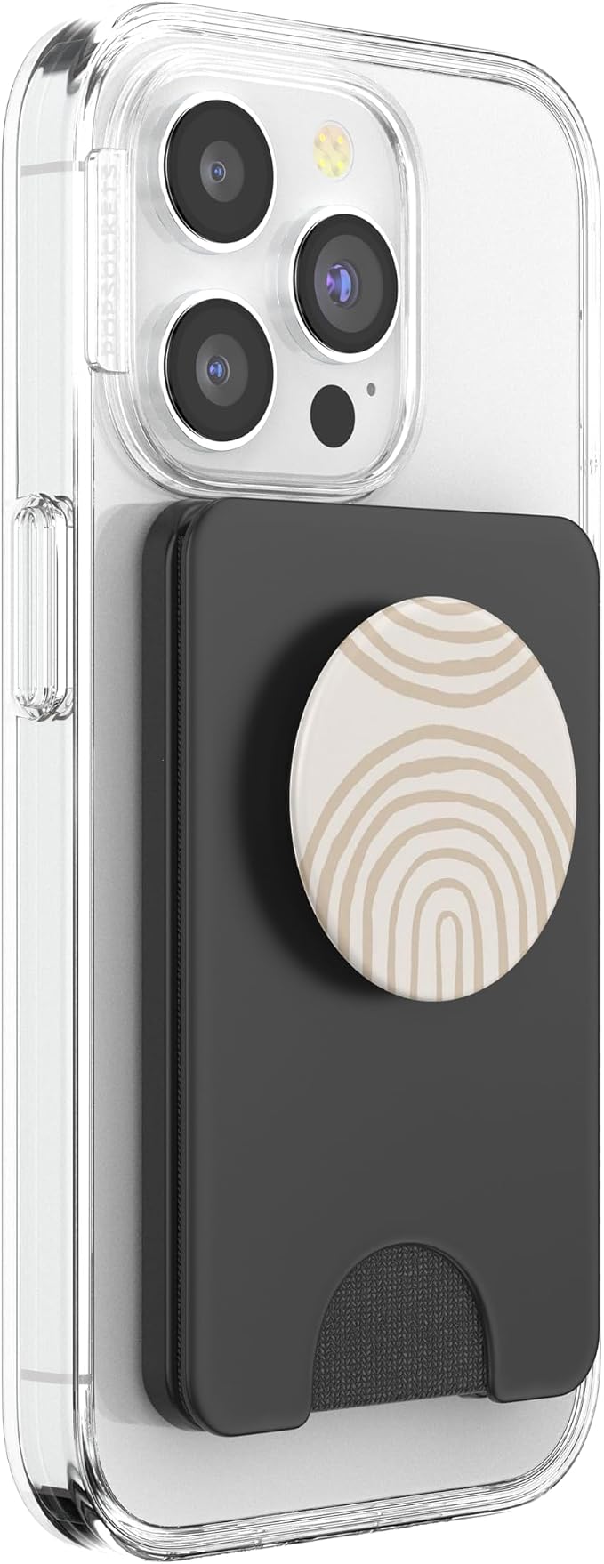 Neutrals Boho Rainbows Desert Chic Minimalist Fashion Women PopSockets Adhesive PopGrip