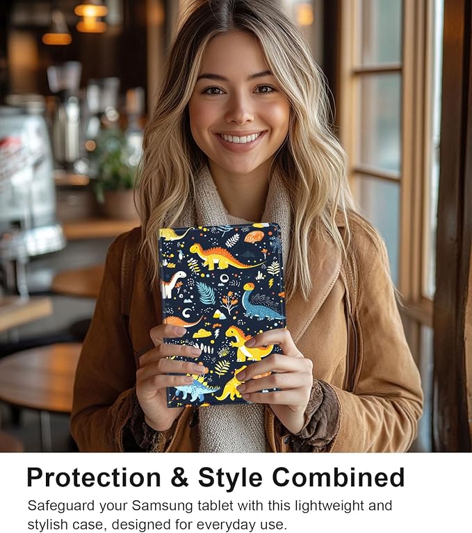 Case for Samsung Galaxy Tab A11 Plus 2026 &amp Galaxy Tab A9+ 11 Slim Smart Stand Cover with Auto Wake/Sleep Shockproof Protective Shell for Work &amp School Astronaut