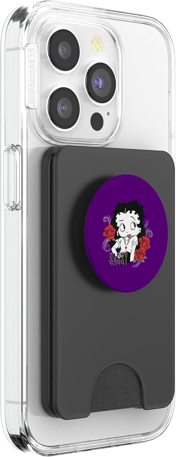 Betty Boop Sassy Roses PopSockets Adhesive PopGrip