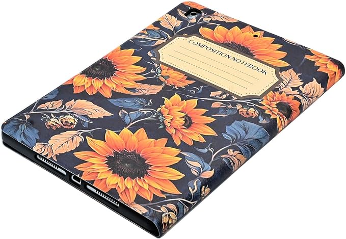 Case for iPad 9th Generation 8th/ 7th 2021/2020/2019 10.2 inch Premium PU Leather Folio Stand Shell Shockproof TPU Back Cover Baseball