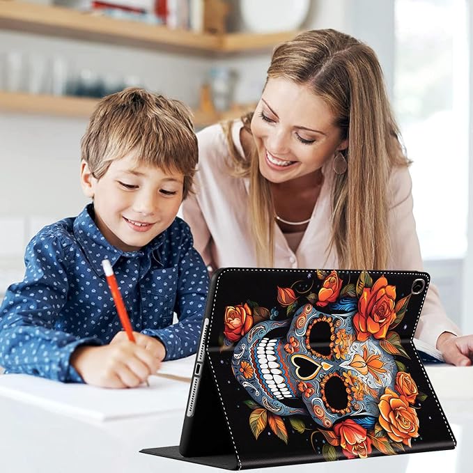 Case for iPad (A16) 11th Generation 11 Inch (2025) for iPad 10th Generation 10.9 Inch (2022) Slim Folding Stand Cover with Auto Wake/Sleep Watercolor Sea Turtle
