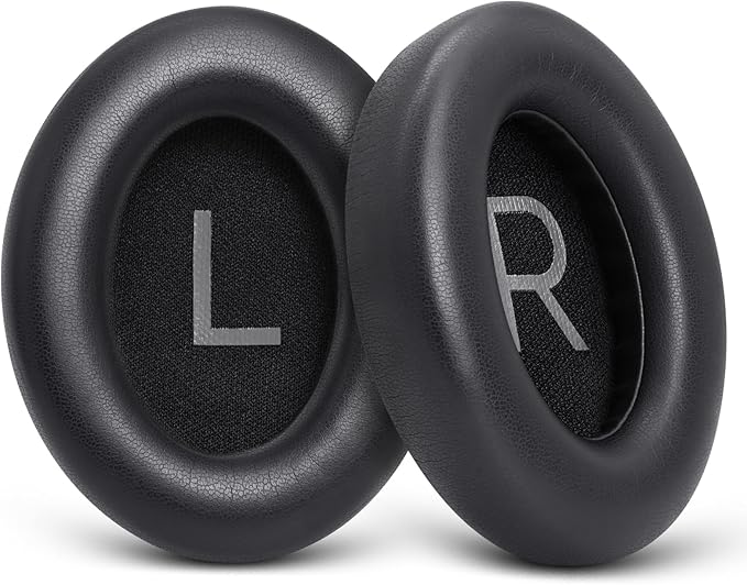 Replacement Ear Pads for Bose NC700 Noise Cancelling Headphones, Upgrade Protein Leather Earpad Cushions for Bose 700 Over-Ear Headset (Black)