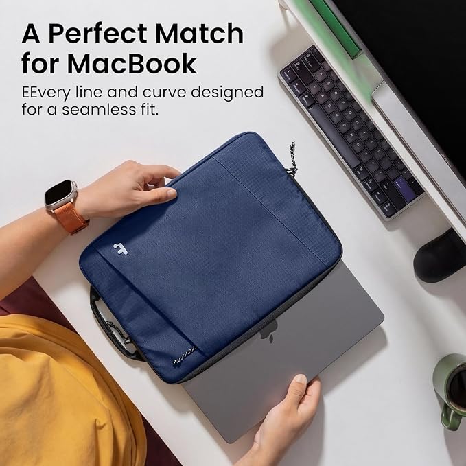 tomtoc Slim &amp 360° Protective Tablet Sleeve for 11-inch iPad Air &amp iPad Pro M5/M4/M3 iPad 2025 A16 Water-Resistant Case with CornerArmor