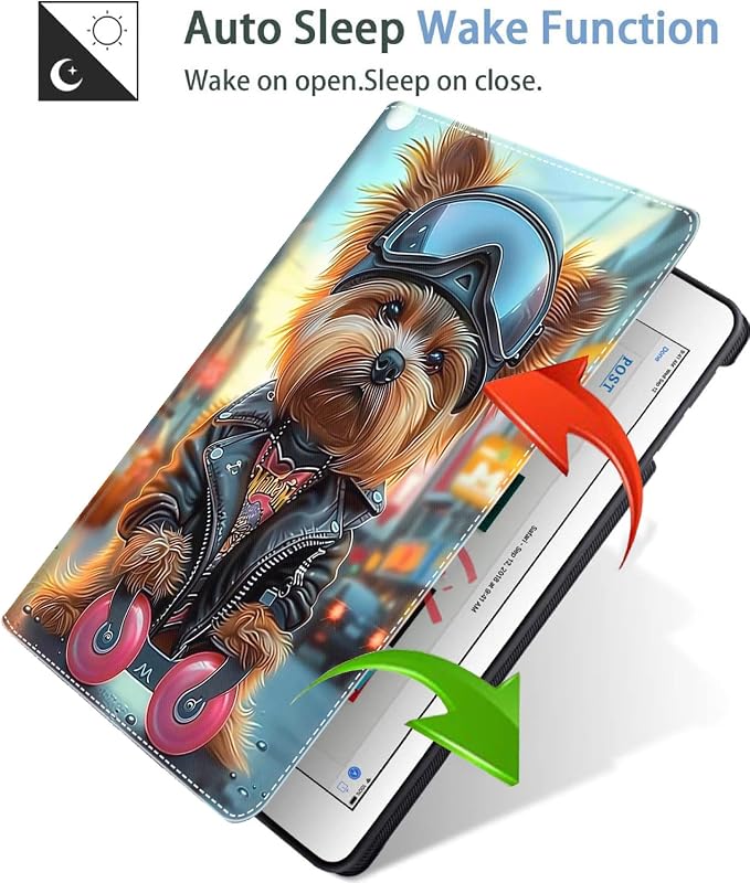 Case for iPad 9th/8th/7th Generation 2021/2020/2019 iPad 10.2 Inch Also Fit iPad Air 3th Gen 2019/iPad Pro 10.5 inch，Standing Cover with Auto Sleep/WakeCute Black Cat
