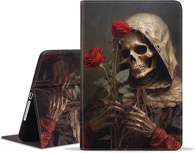 for iPad mini 7 (A17 Pro) 2024 Case/iPad mini 6 2021 Case Adjustable Stand Auto Wake/Sleep Smart Leather Cover for iPad mini 7th/6th Generation 8.3 Inch Sloth
