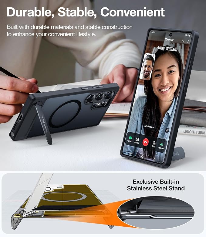 TORRAS PolarCircle Qi2 Mag-Safe Charger &amp Magnetic Case — Buy Together to Save 15%