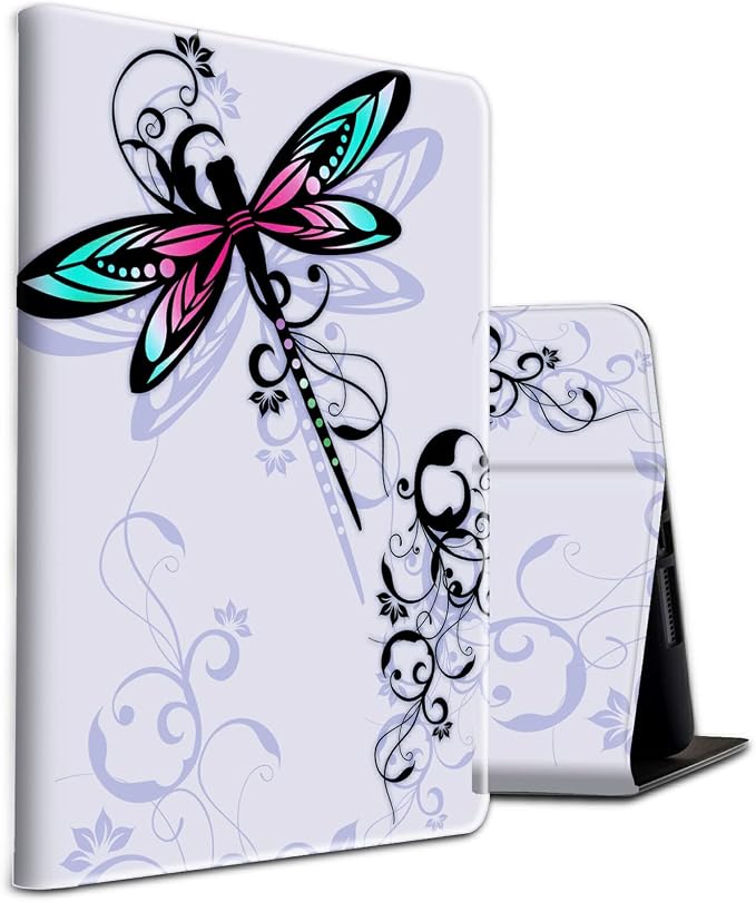 for 10.1 Amazon Fire HD 10 Tablet (13th Generation 2023 Release)PU Leather Multi-Angle Anti Slide Stand Cases with Auto Wake/SleepAnimals Dog Paws Galaxy