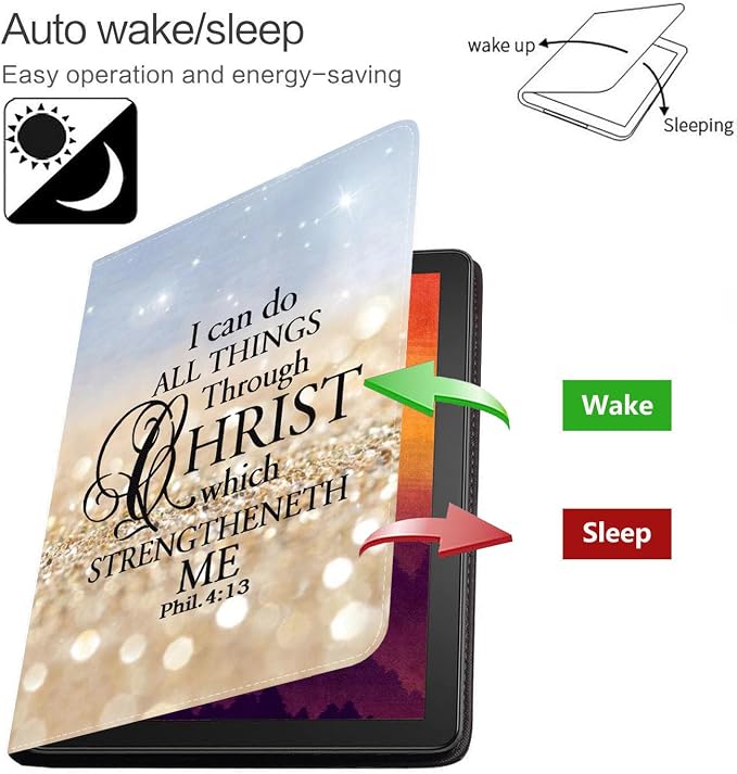 Case for Samsung Galaxy Tab S10 Lite/ S10 FE/ S9 FE 5G 10.9 Inch/ S9 11 Inch - Slim PU Leather Folding Stand Folio Cover with Auto Sleep/Wake American Flag &amp Bullets