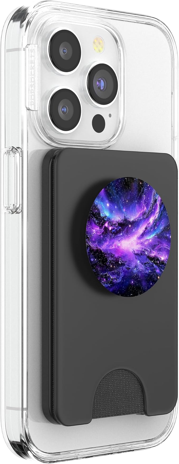 Universe Star Cluster Purple Nebula Space Galaxy PopSockets PopGrip for MagSafe
