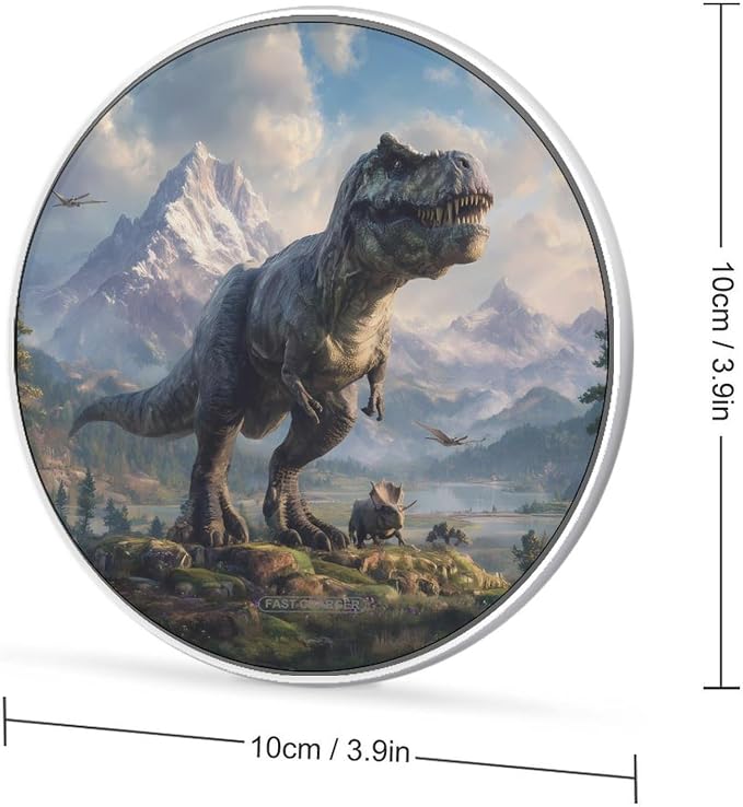 Animals Dinosaur Wireless Charger Portable Charging Pad | LightweightAll Smartphone