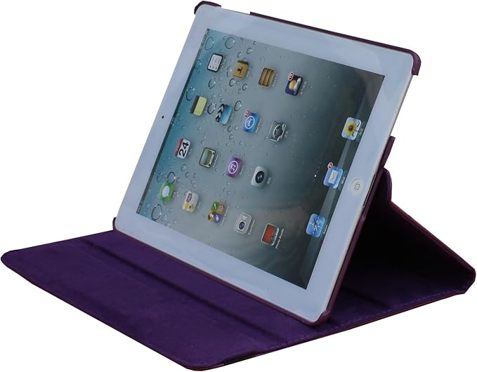 Case for iPad mini 4 Rotating Stand Smart Cover Magnetic Auto Wake Up/Sleep for iPad mini 4 4th A1538 A1550 MK6K2LL/A MK6L2LL/A MK872LL/A MK882LL/A MK9P2LL/A MK9Q2LL/A (Black)