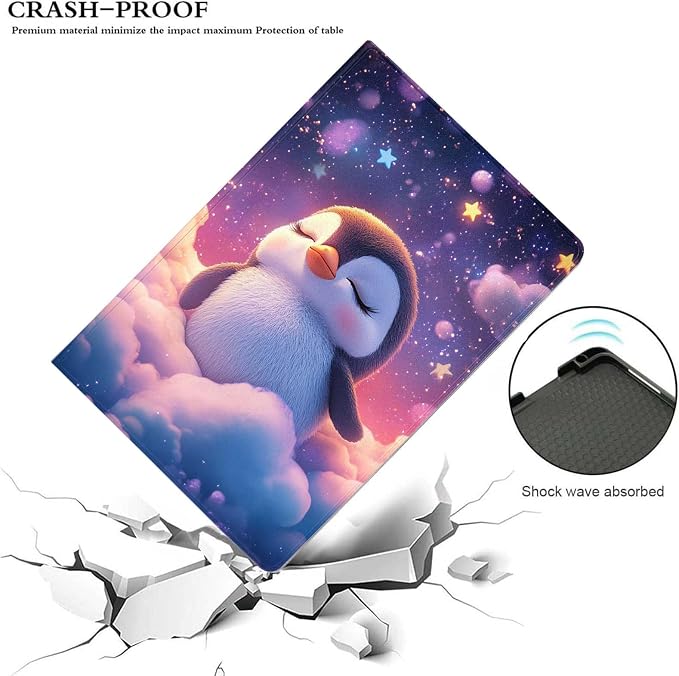 Case for iPad 9th/8th/7th Generation (2021/2020/2019) 10.2-inchSlim PU Leather Cover Adjustable Stand Auto Wake/SleepAurora Over Mountains